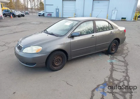 2007 Toyota Corolla Le из США, поврежденный, VIN 2T1BR32E57C721780